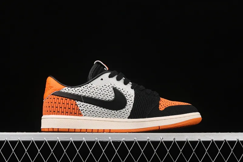 All categories Air Jordan Jordan series basketball shoes Air Jordan 1 Low Air Jordan 1 Low AJ1 Joe 1 knitted black low-top basketball shoes AH4506-100